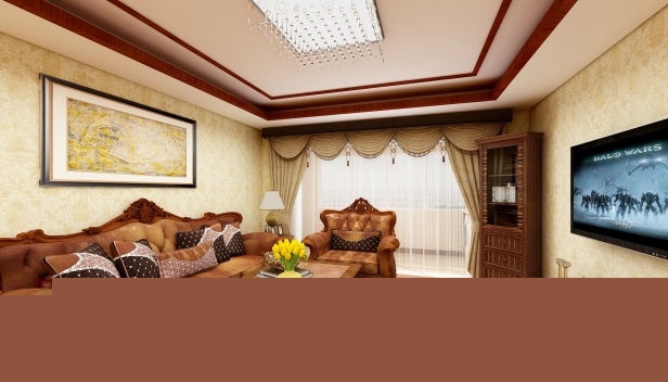 108㎡/三室一廳兩衛(wèi)/混搭