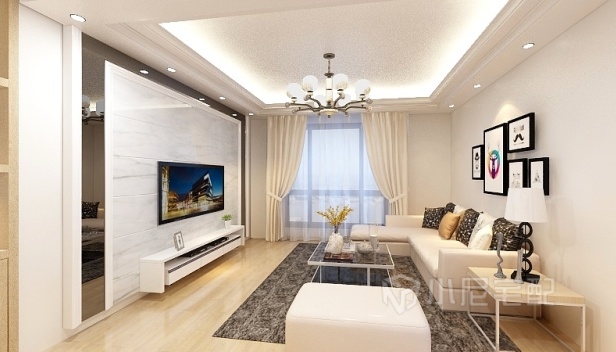 133㎡/三室兩廳兩衛(wèi)/簡約