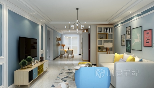 110㎡/兩室兩廳一衛(wèi)/簡(jiǎn)約