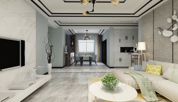 145㎡/三室兩廳兩衛(wèi)/現(xiàn)代