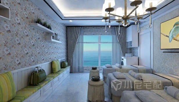 98㎡/兩室一廳一衛(wèi)/現(xiàn)代