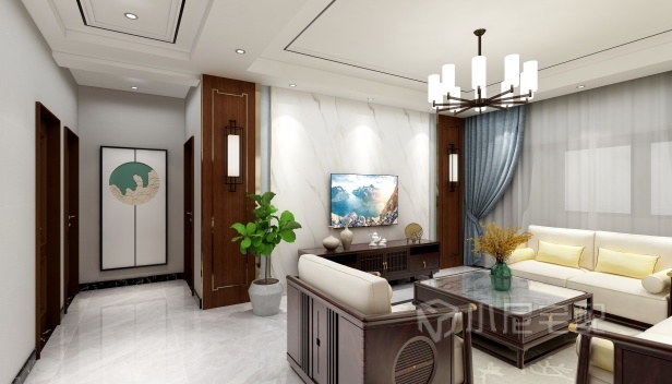 120㎡/三室兩廳一衛(wèi)/中式