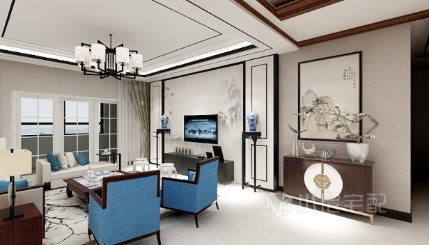 186㎡/三室兩廳兩衛(wèi)/混搭