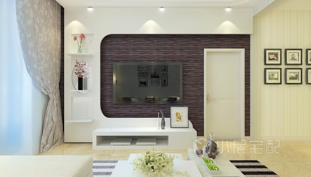 92㎡/兩室兩廳一衛(wèi)/簡(jiǎn)約