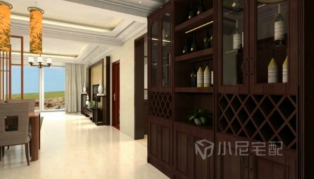 113㎡/三室兩廳一衛(wèi)/中式