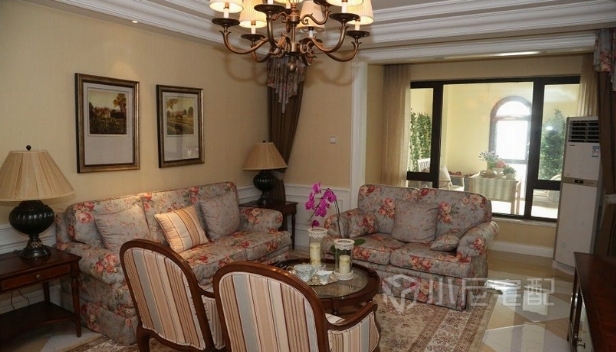 120㎡/三室兩廳兩衛(wèi)/混搭