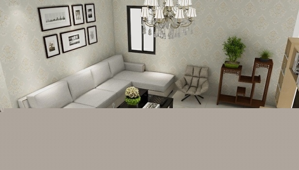 65.62㎡/兩室一廳一衛(wèi)/簡約