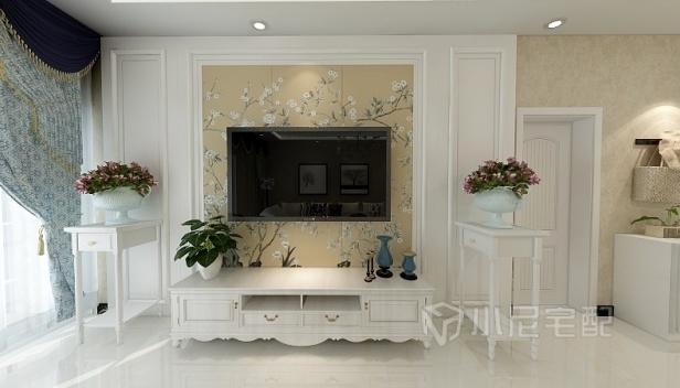 126㎡/三室兩廳兩衛(wèi)/現(xiàn)代