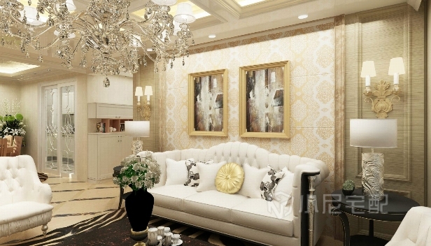 106㎡/兩室兩廳一衛(wèi)/歐式