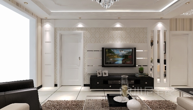 110㎡/三室一廳一衛(wèi)/歐式