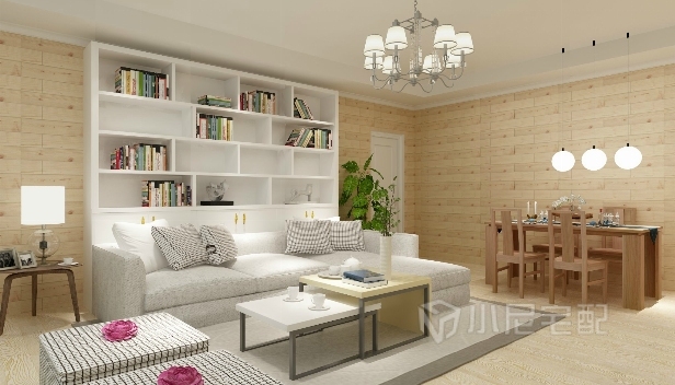 126㎡/三室一廳兩衛(wèi)/簡(jiǎn)約