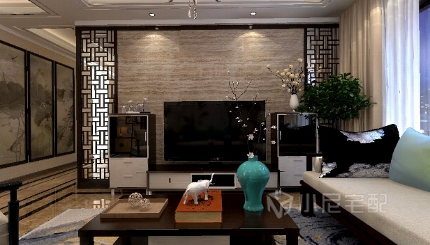 125㎡/三室兩廳兩衛(wèi)/中式