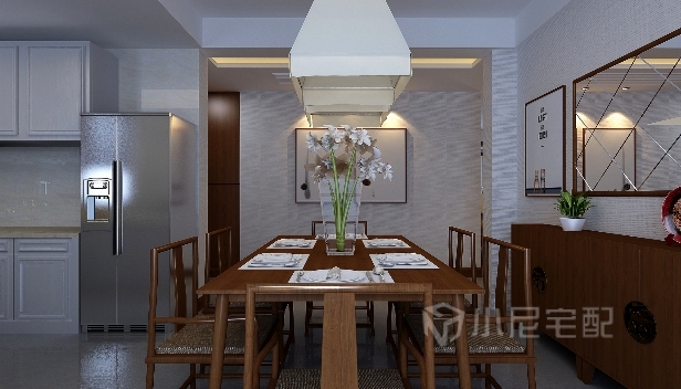 130㎡/三室兩廳兩衛(wèi)/中式