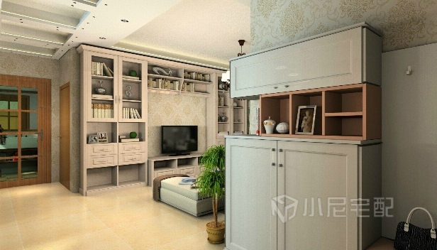 88㎡/兩室兩廳一衛(wèi)/現(xiàn)代