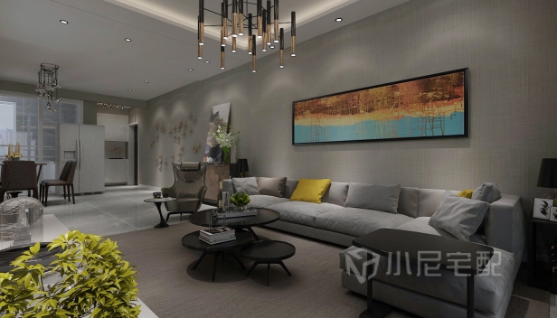 98㎡/兩室兩廳一衛(wèi)/現(xiàn)代