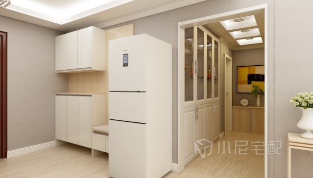 130㎡/三室一廳一衛(wèi)/簡約