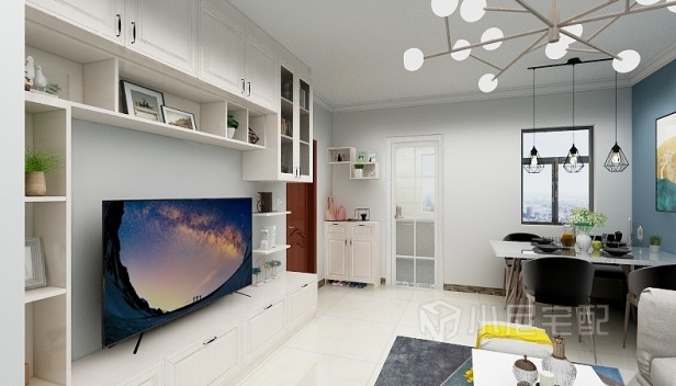 66㎡/兩室兩廳一衛(wèi)/簡(jiǎn)約